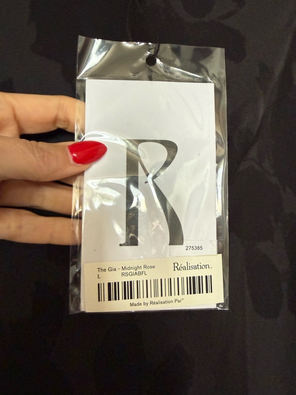 NWT Réalisation Par Gia Dress in Midnight Rose - Picture 10 of 11